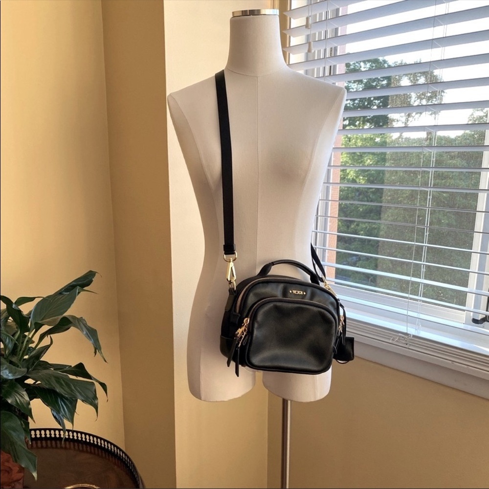Tumi Troy Crossbody leather bag